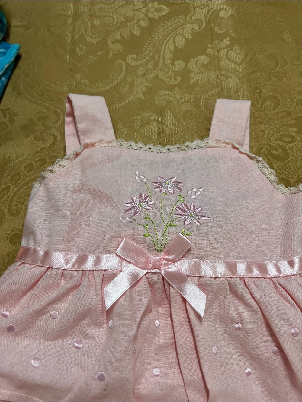 B.T. Kids 2 Piece Vintage New With Tags Dress & Bloomers Sz 4